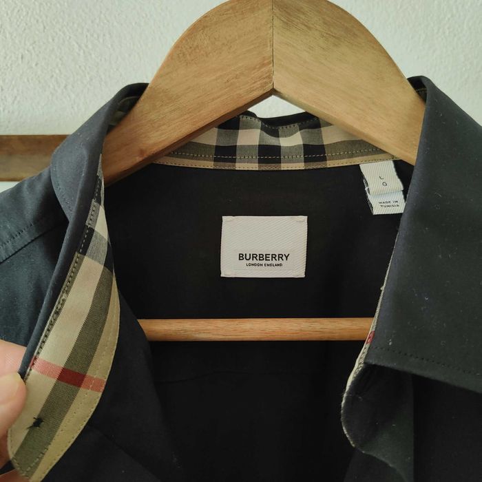 Camisa preta - BURBERRY
