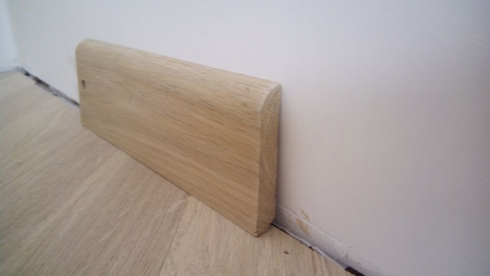 Плинтус дуб, цельный