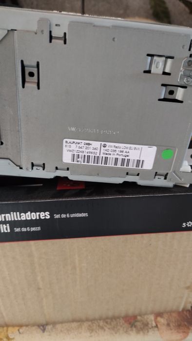 Blaupunkt rádio Volkswagen