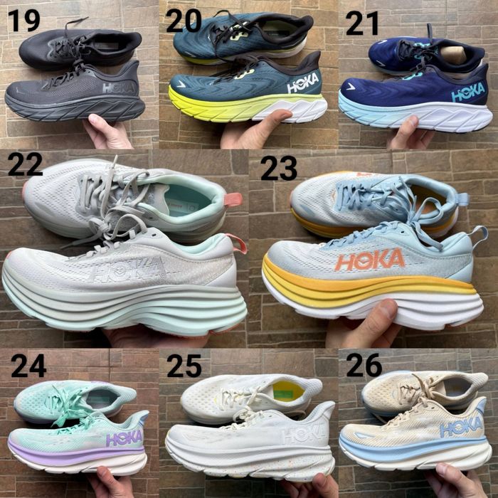 Оригінальні Сток Hoka Nike Бігові Кросівки Черевики  Розміри 40-40.5