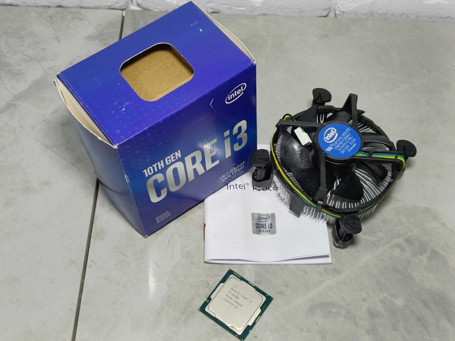 Як НОВИЙ! Процесор Intel Core i3-10100F - LGA1200 В ІДЕАЛЬНОМУ СТАНІ