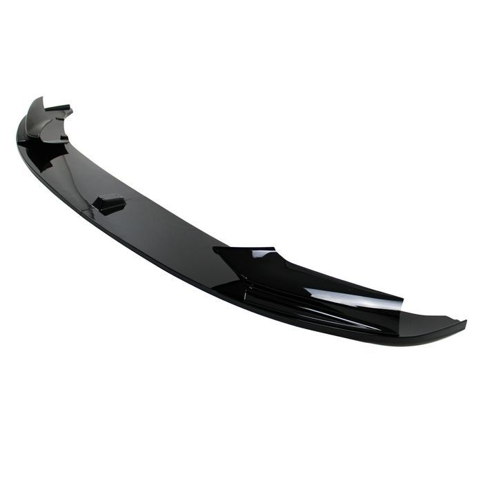 Aba Spoiler / Lip Frontal BMW F10 / F11 / F18 10-16 em preto piano brilhante M-Performance Look ABS