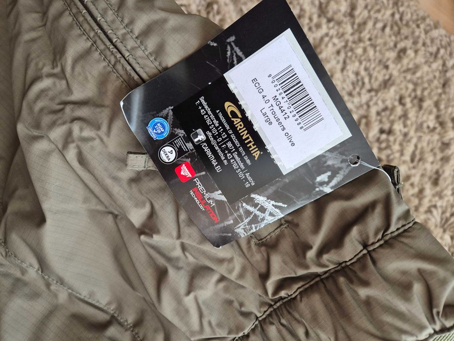 Spodnie Carinthia MG4412 ECIG 4.0 olive large