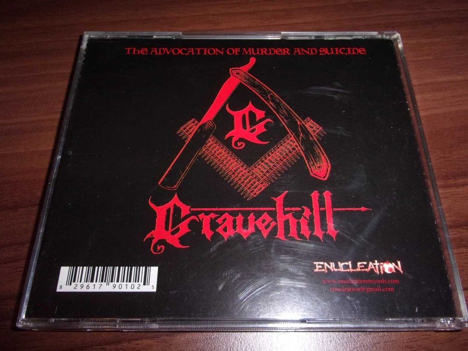 Gravehill - Metal of Death / Advocation of Murder CD metal