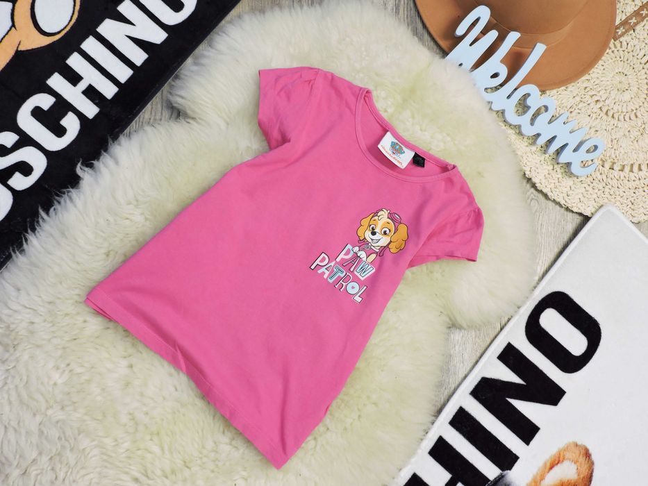 Nickelodeon - t-shirt pink psi patrol r 122/128