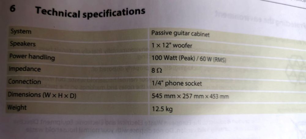 Amplificador passivo Harley Benton