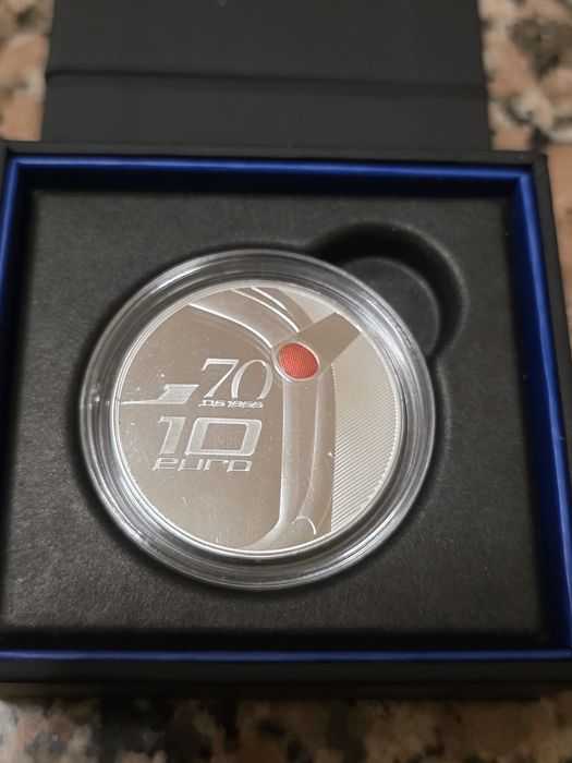 Moeda de prata de 10€ da Casa de Moeda de 2025