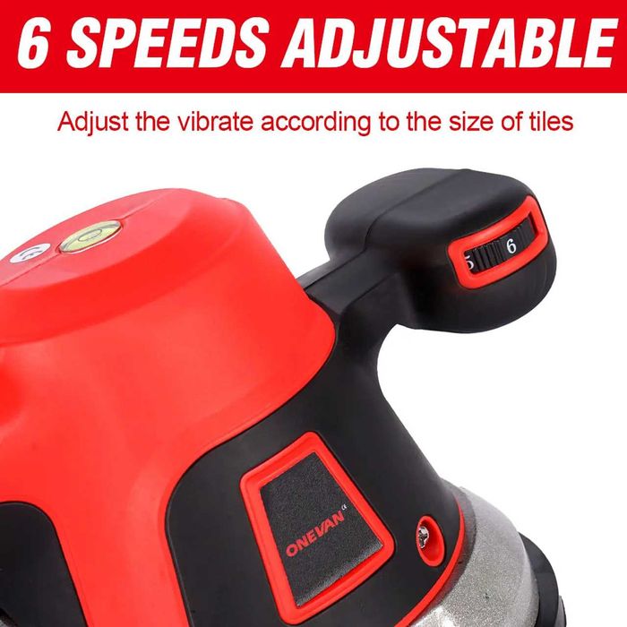 D56-máquina vibratória ventosa ajustável com DUAS BATERIAS