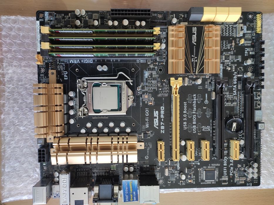 asus z87 pro - купити комплектуючі для ПК - Ціна на OLX.ua
