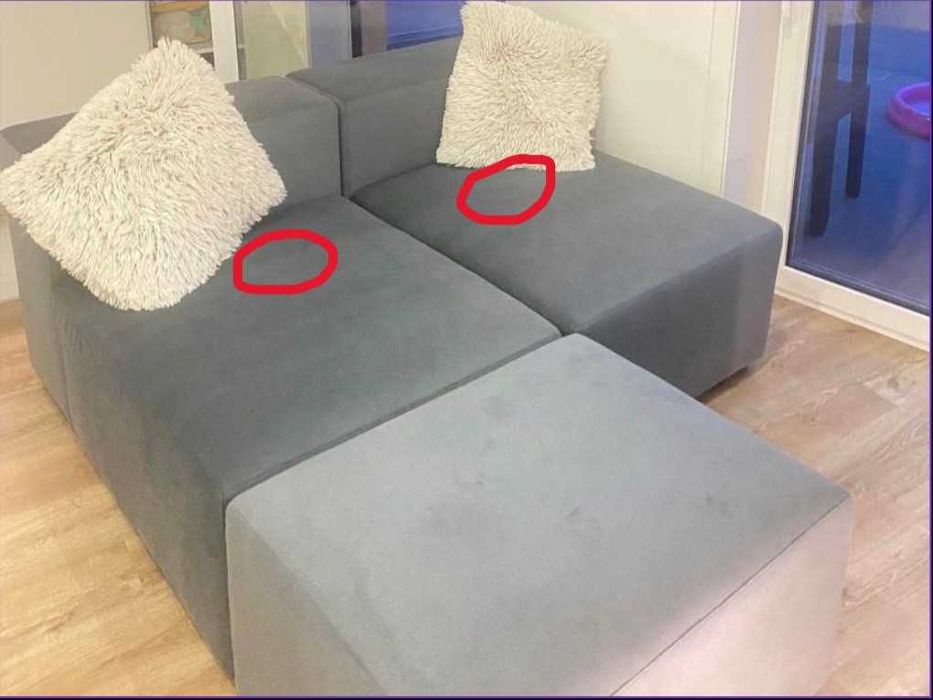 Sofá cinzento bom estado