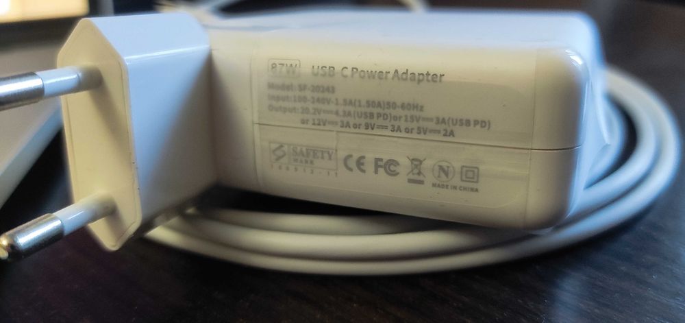Зарядний пристрій/блок живлення MacBook Dell Xiaomi Hp