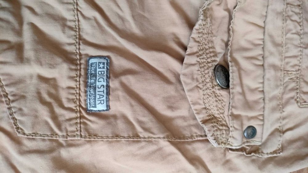 Bermudy męskie beżowe Big Star M