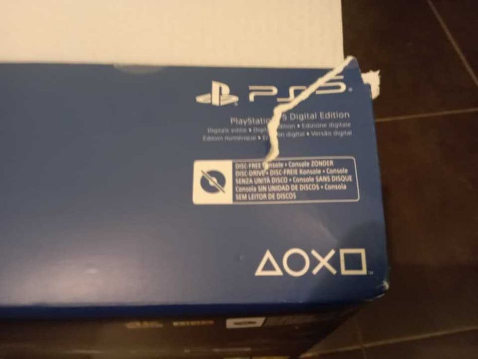 caixa de consola ps5