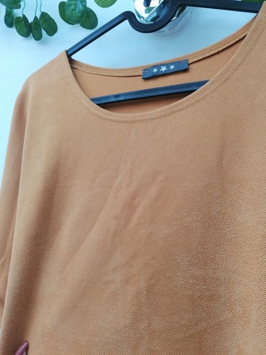 Camisola Larga Mostarda