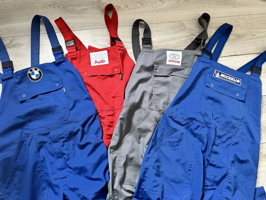 Spodnie Ogrodniczki Warsztatowe SERWISÓWKI 42-62