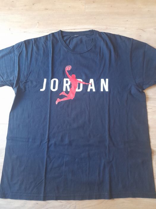 Jordan Jumpman T-shirt XL granatowy czerwone logo