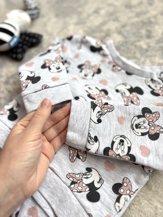 Флісовий костюм 68-74 розмір 6-9 місяців Disney baby Mickey Mouse