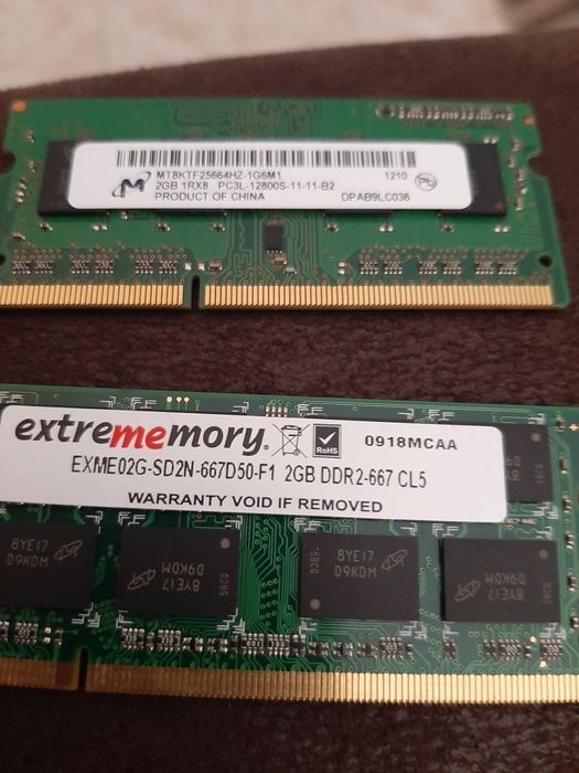 Memórias ram para pc portátil