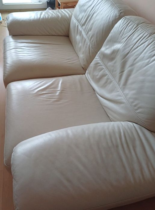Sofa 2-os. Skora naturalna