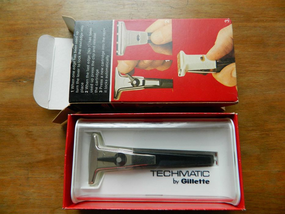 Unikat maszynka nowa techmatic by Gilette PRL