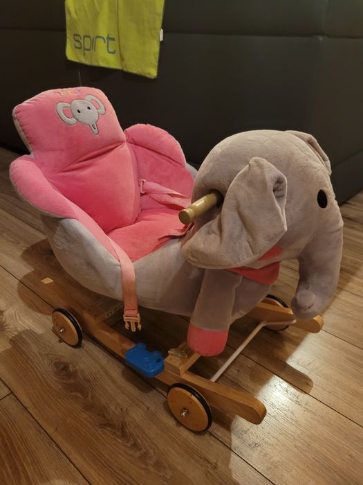 Jeździk bujak słonik