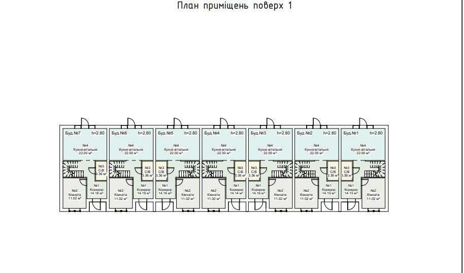 Таунхаус з чистовим оздобленням в Бучі, без комісії, Газ