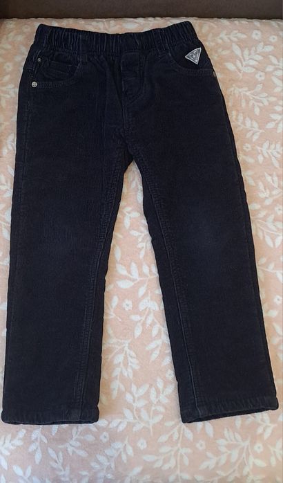 Вельветові штани на флісі розміром 116