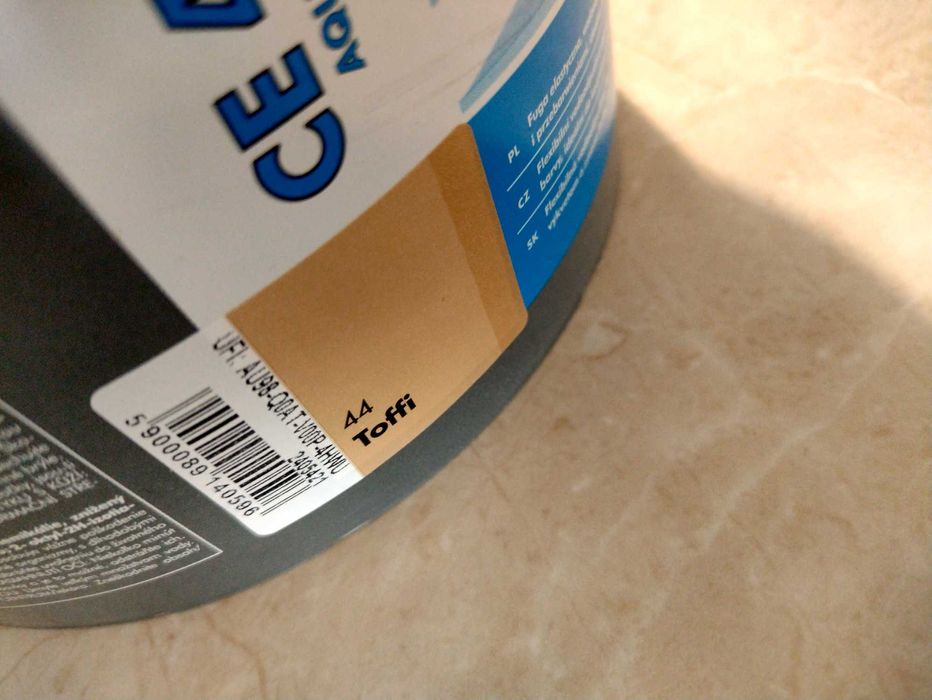 Fuga CERESIT Premium Flex Toffi - ok. 1,8 kg.