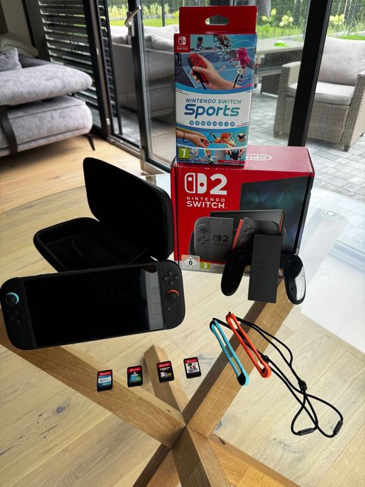 Nintendo Switch 2! Jak Nowy + Gry