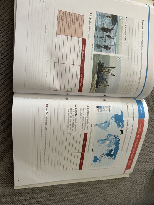 Mapa Mundo caderno de atividades 8 ano