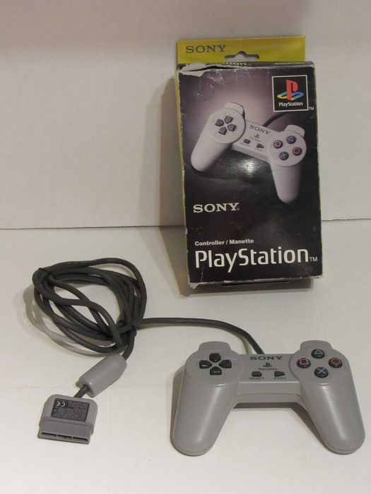 Comando original em caixa SCPH-1080E para Sony Playstation PS1 PSX