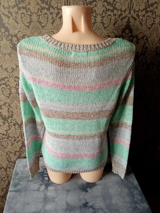 sweter w paski m