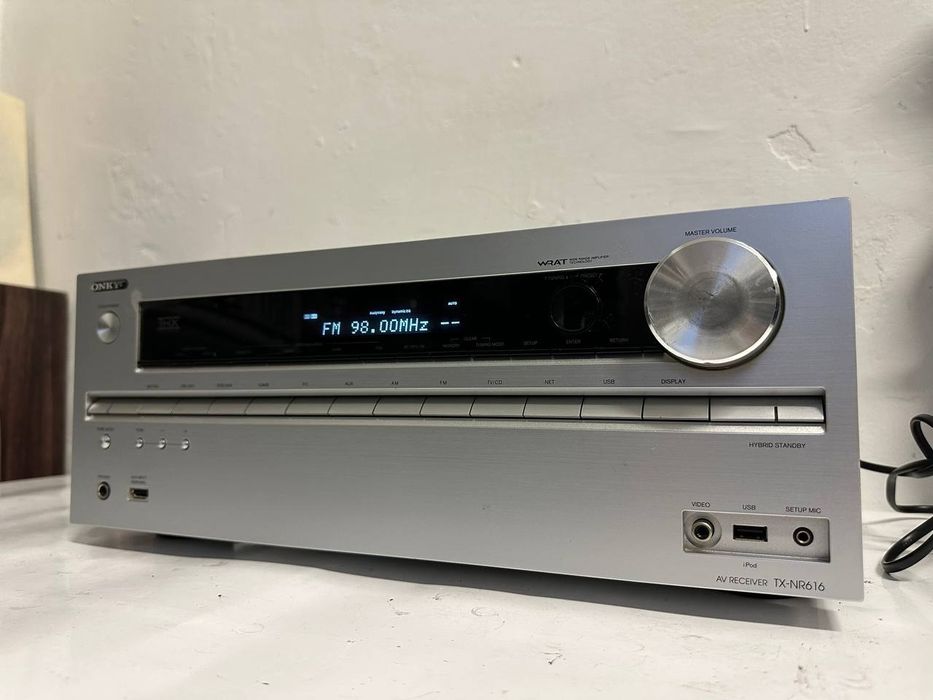7.2 AV Amplituner ONKYO TX-NR616, HDMI, USB, Flac