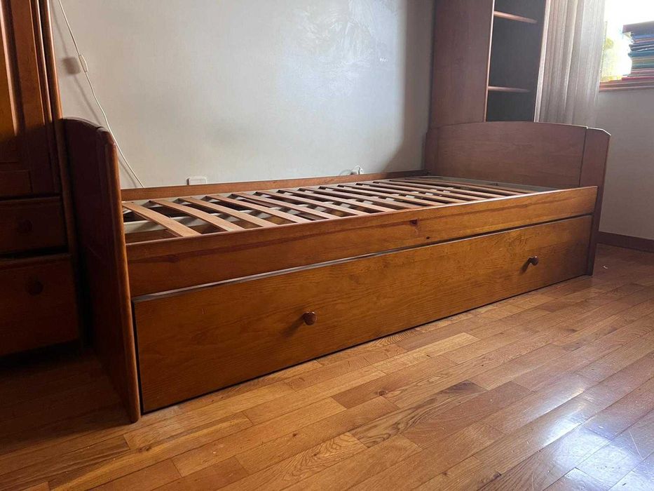 Cama solteiro 90x190 cm