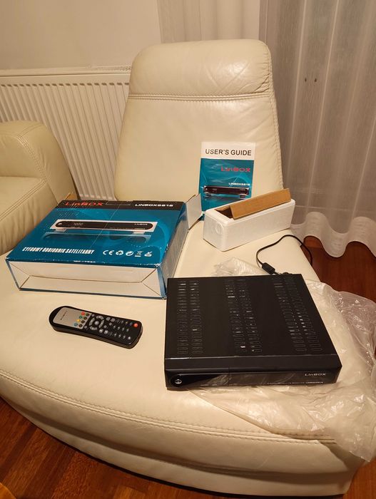 Cyfrowy odbiornik satelitarny Linbox 5818 – nowy, choć nie najnowszy!