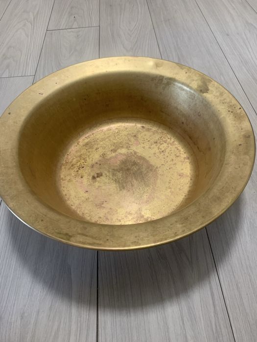 Медная миска таз латунь