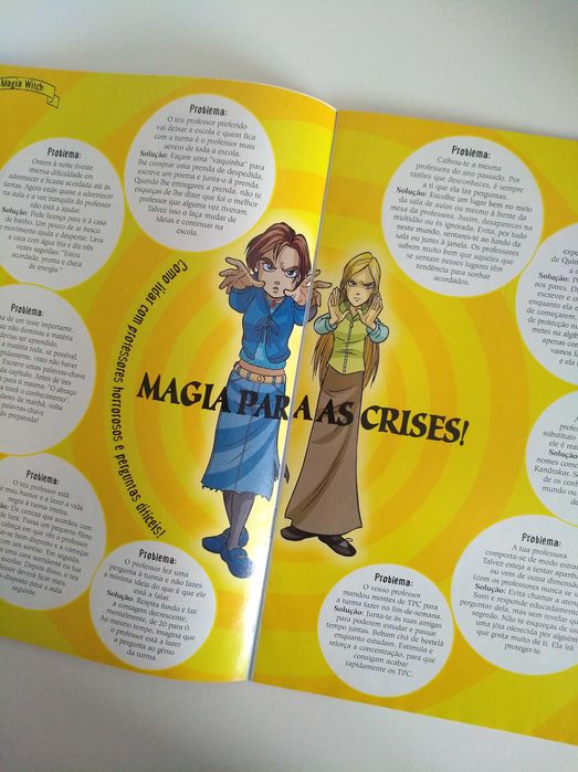 Duas edições especiais da revista W.I.T.C.H.
