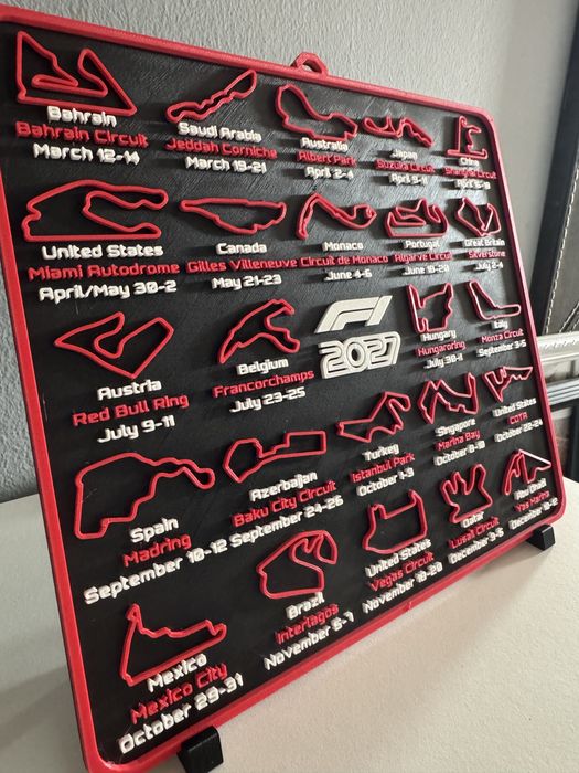 Calendario F1 2027