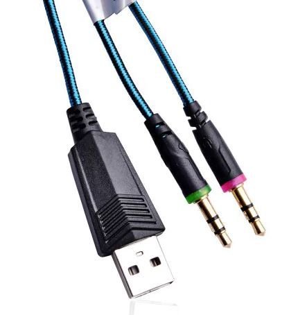 New Illuminated USB Gaming Headsets – Headphones – Earpiece – Gaming64739029665025122