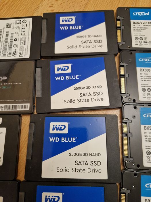 Якісні Ssd 250gb 256gb 240gb Стан гарний Диски ссд для ПК або ноутбука