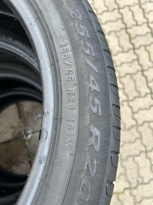 28 Opony Letnie Pirelli 255/45/20 Bardzo Ładne