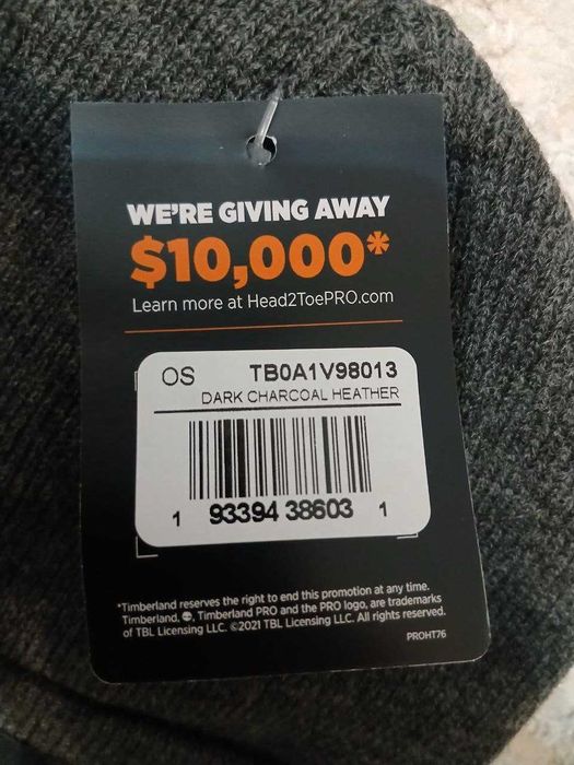 Оригінал Timberland PRO Watch Cap TB0A1V98013 шапка