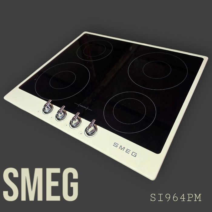 SMEG SI964PM Kremowy / Cream – płyta indukcyjna 60 cm Victoria
