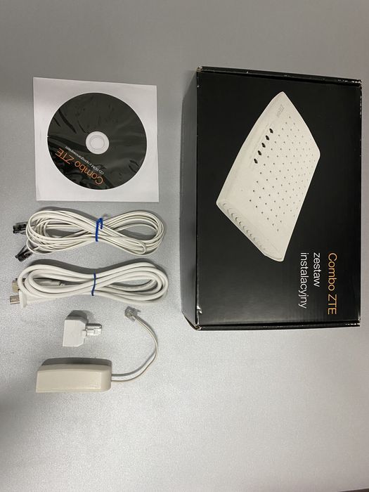 Modem ZTE Combo zestaw instalacyjny