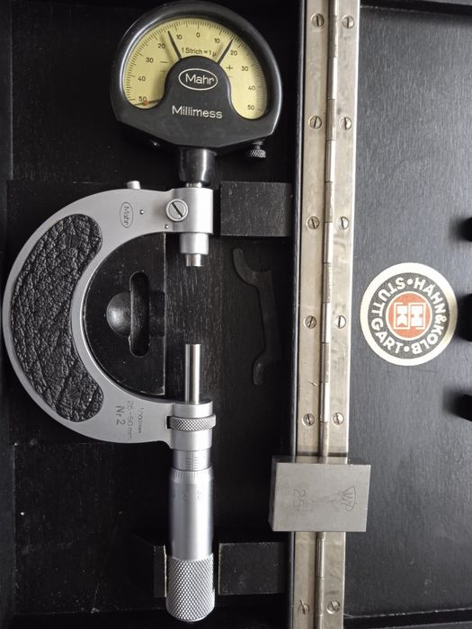 Mahr 25 -50 mm mikromierz mikrometr precyzyjny