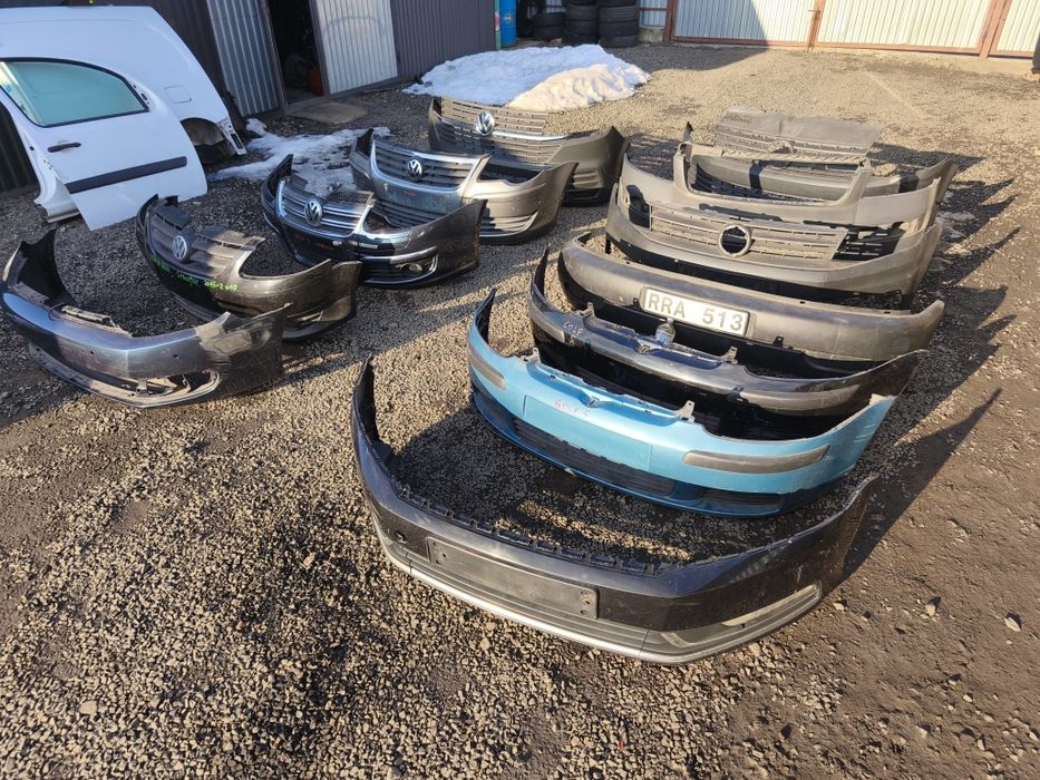 Бампер передній VW Caddy T5 T6  Touran Golf SpaceFox Crafter