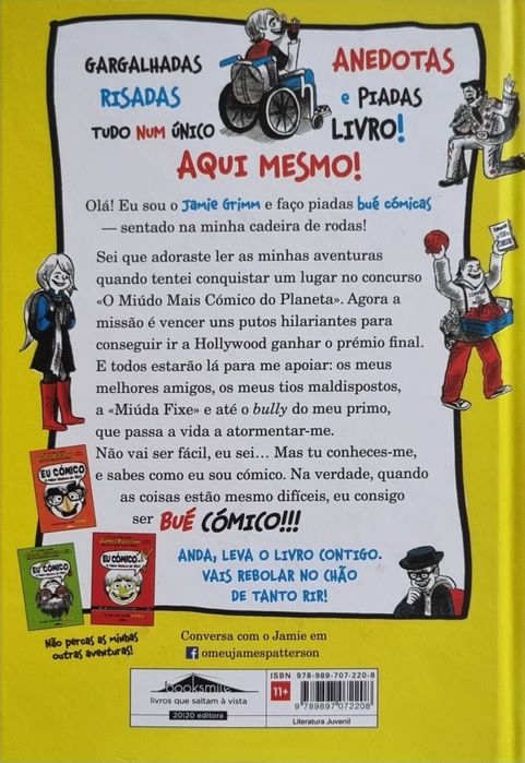 Livro n°2 da coleção "Eu Bué Cómico - O maior maluco do riso!"