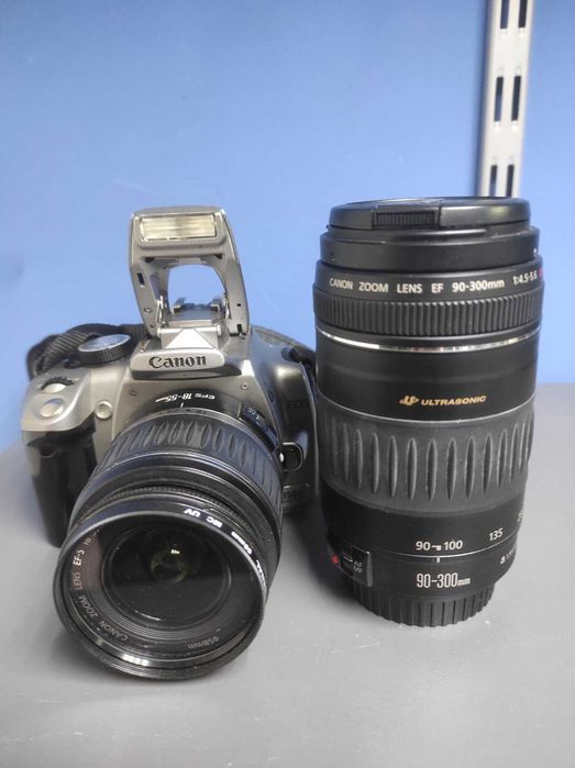 Фотоапарат CANON EOS 350D об'єктив EF 18-55+Canon EF 90-300mm f/4.5