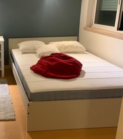 cama gursken + colchão vesteröy