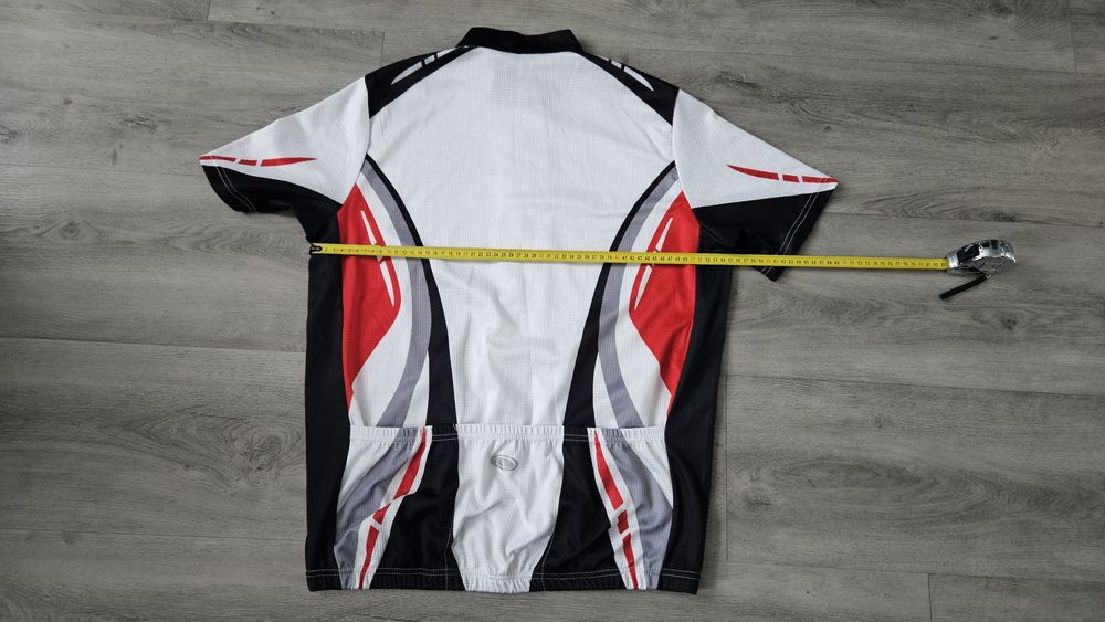 Koszulka rowerowa #2 biała XL